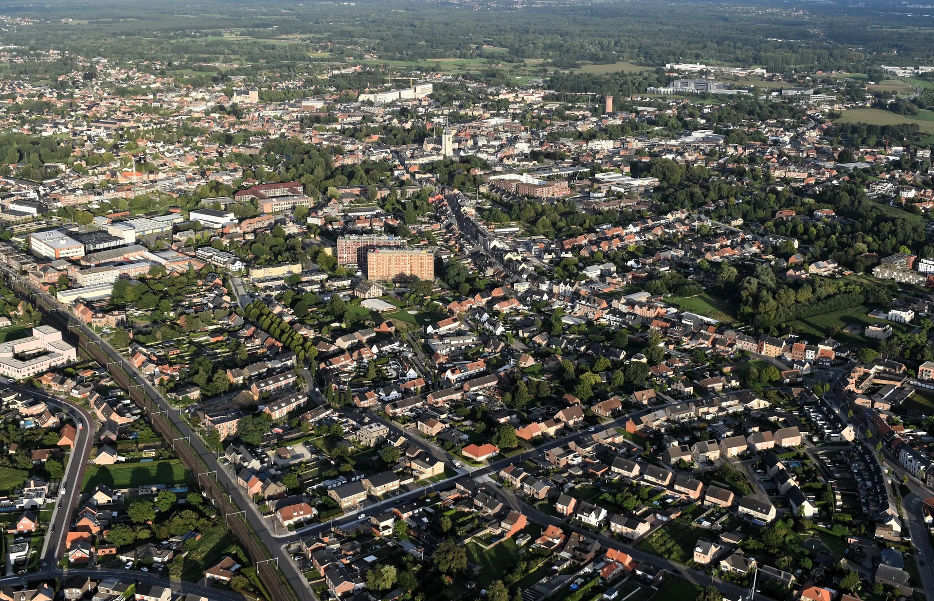 Sfeerbeeld ballonvaart landschap